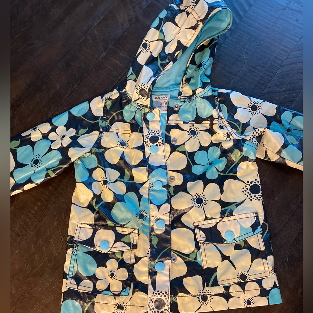 Old Navy TODDLER Raincoat size Girls 2T